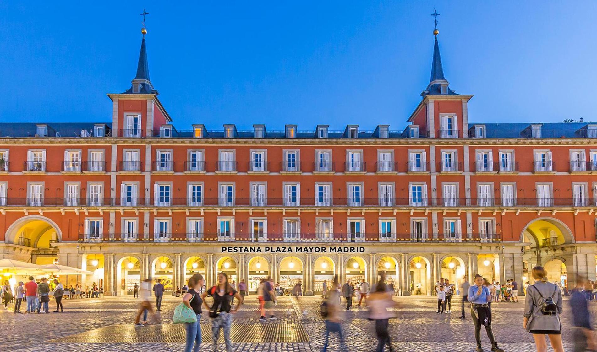 Pestana Plaza Mayor Madrid Exterior foto